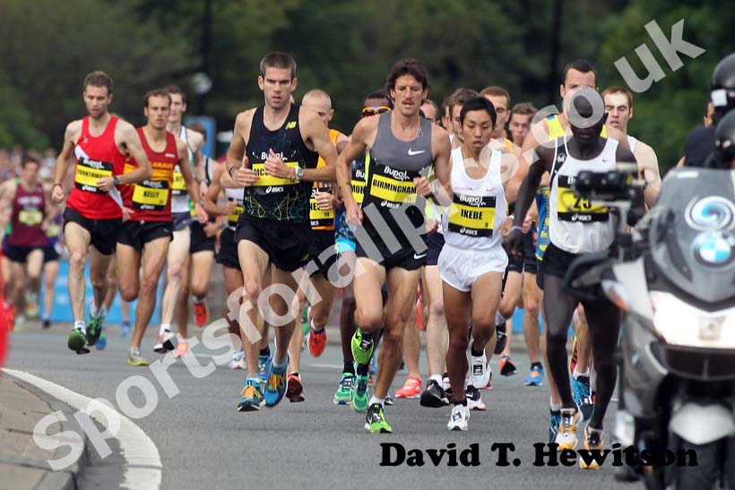 Nick McCormick finished 9th in 1hr 02.44mins up with the leaders of the 2012 BUPA GNR.